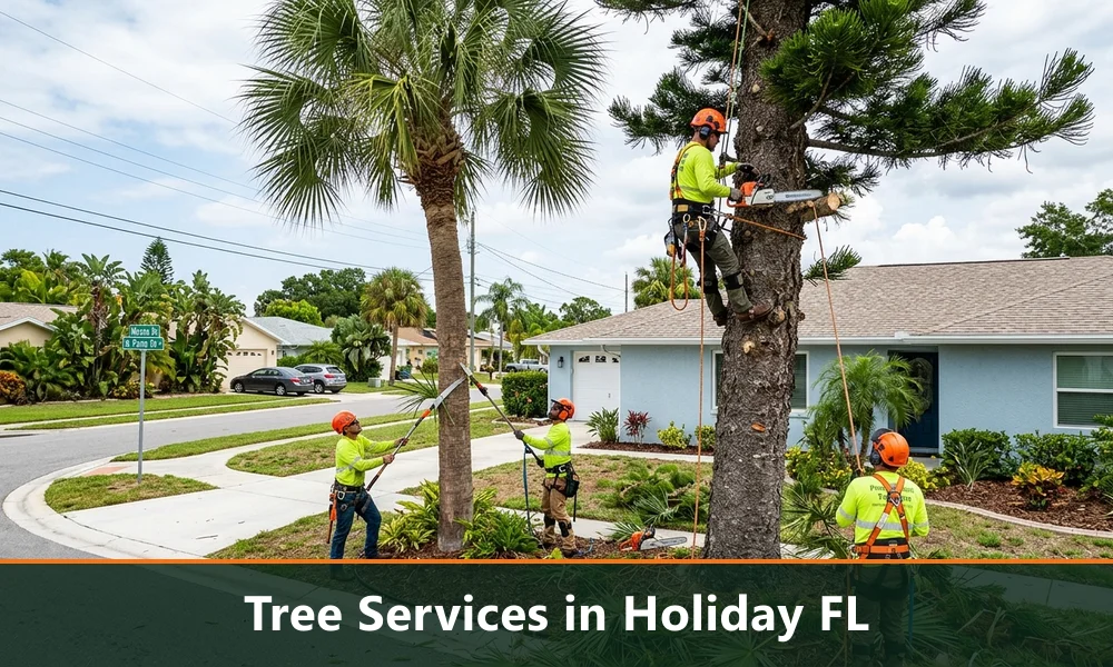 Tree Services in Holiday FL for homeowners